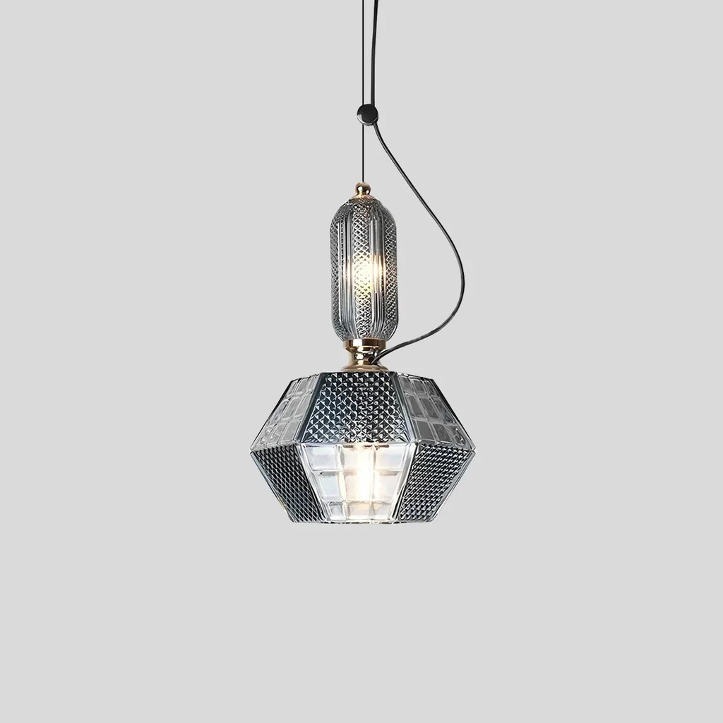 Nordische Retro-Glas-Pendelleuchte für das Esszimmer | Desfino