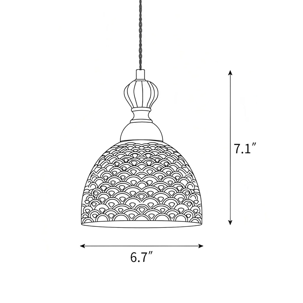 Chrasy Ceramics Pendant Lamp for Dining Area | Desfino