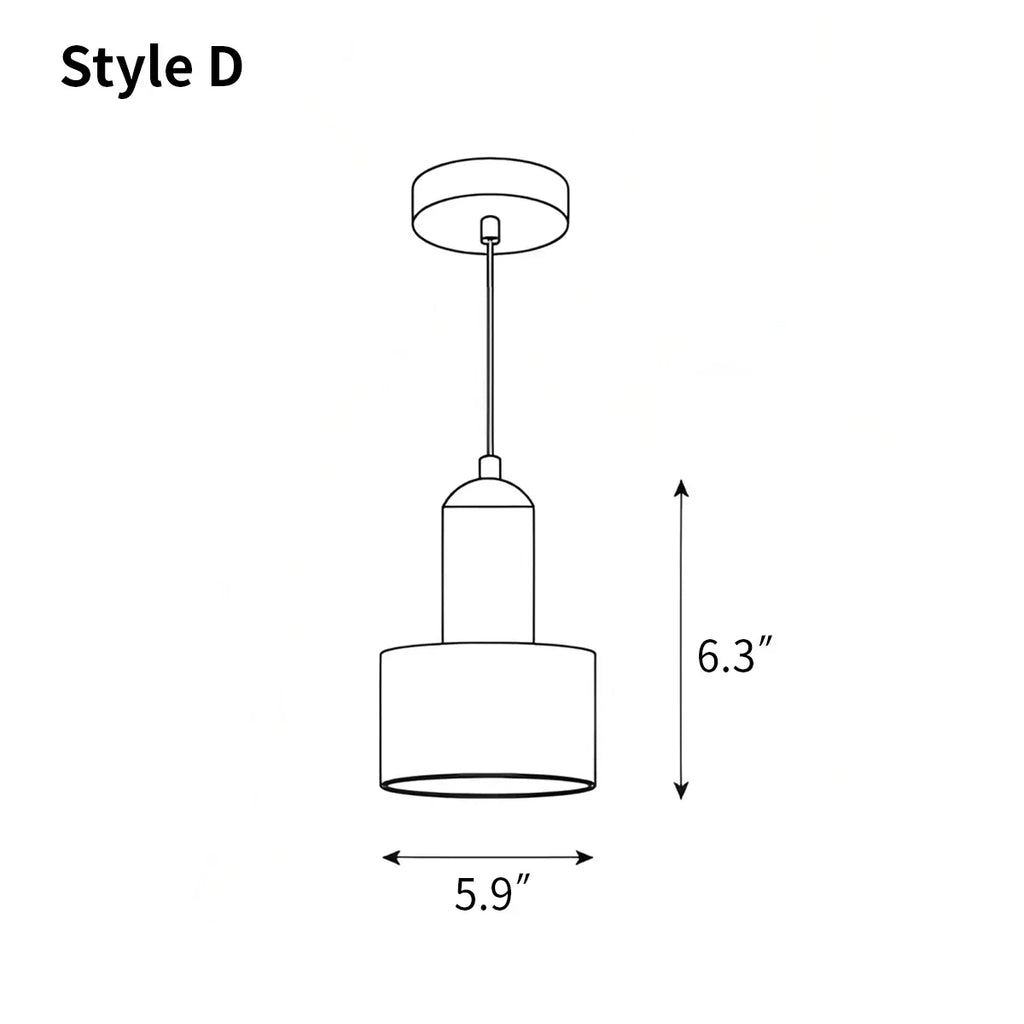 Travertine Pendant Lamp for Dining Area | Desfino