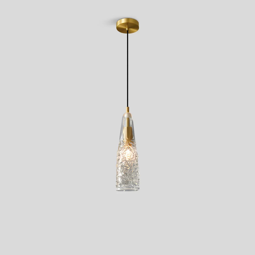 Copper Crystal Pendant Light Multiple Styles Available | Desfino