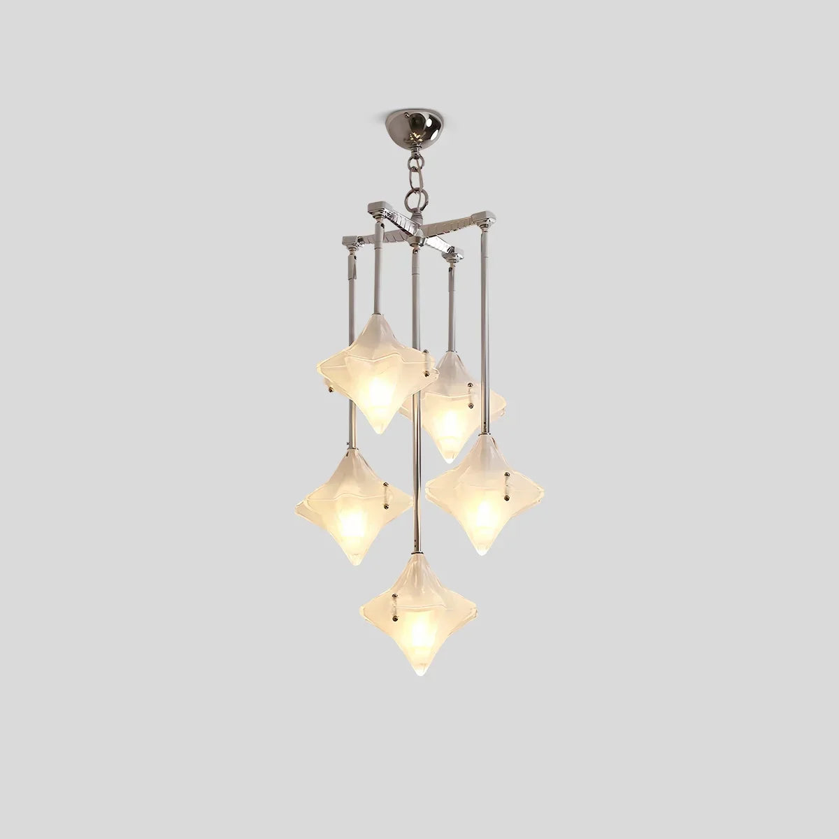 French Murano Star Glass Pendant Light | Desfino