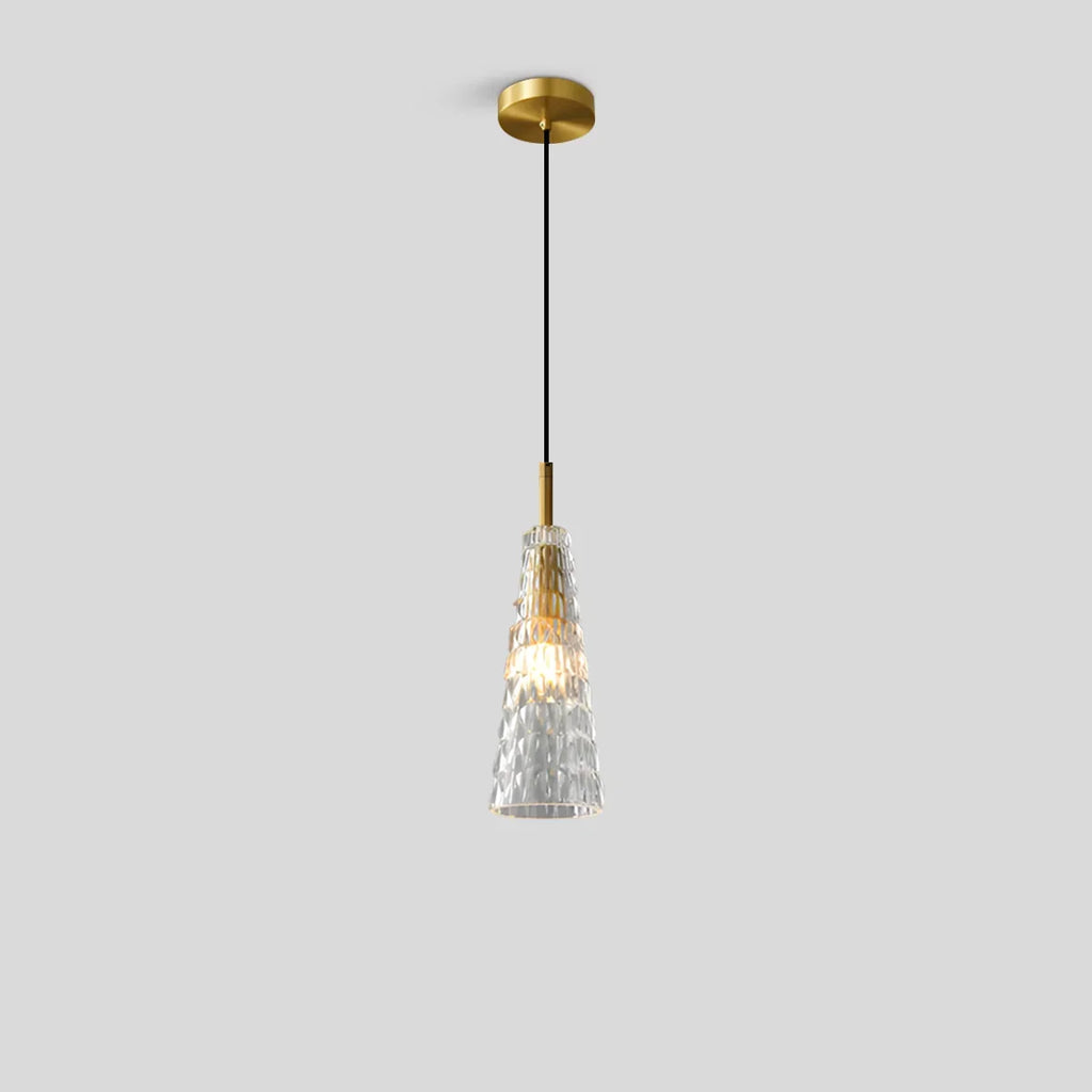 Copper Crystal Pendant Light Multiple Styles Available | Desfino