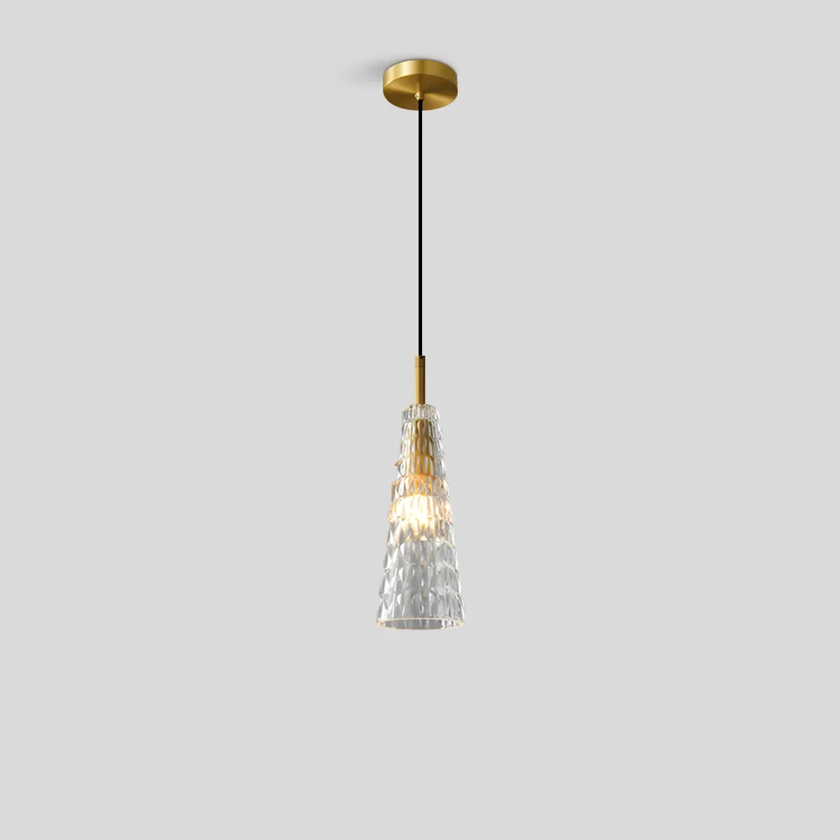 Copper Crystal Pendant Light Multiple Styles Available | Desfino
