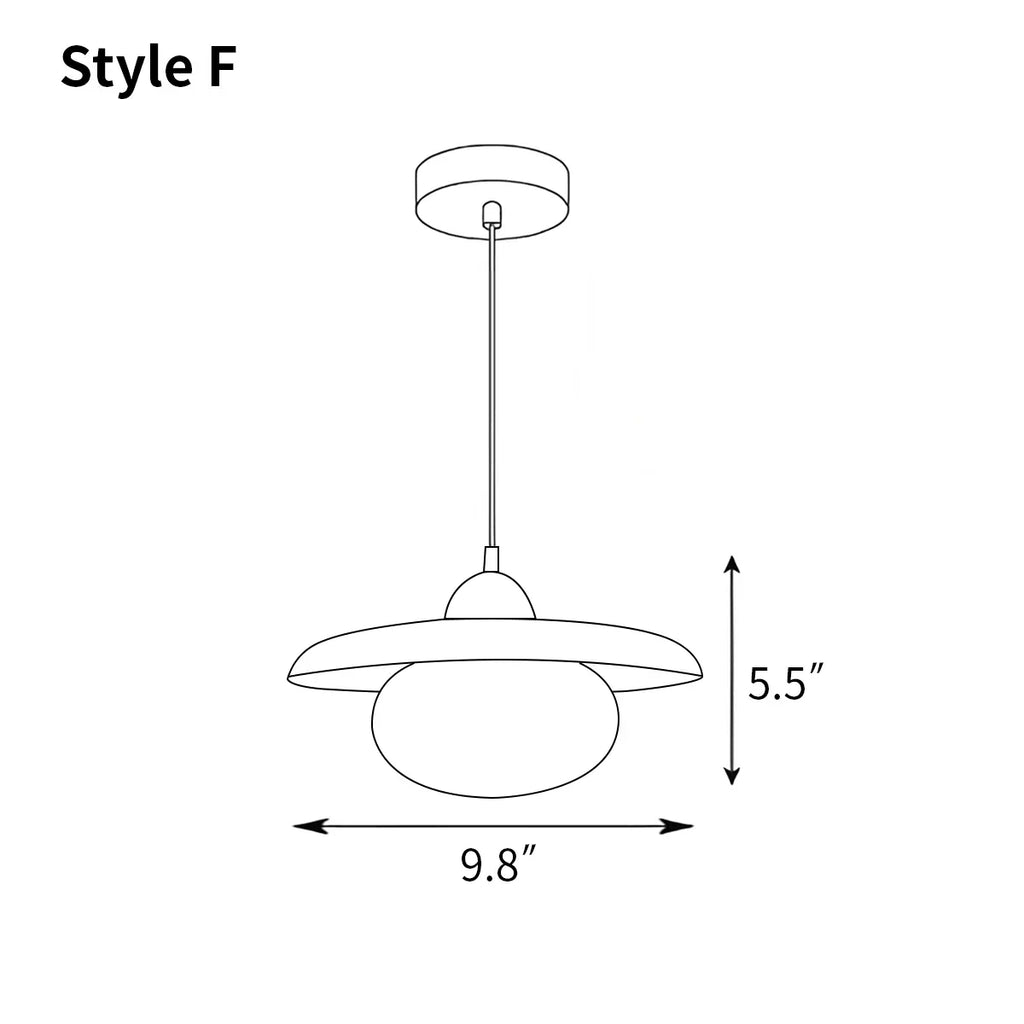 Travertine Pendant Lamp for Dining Area | Desfino