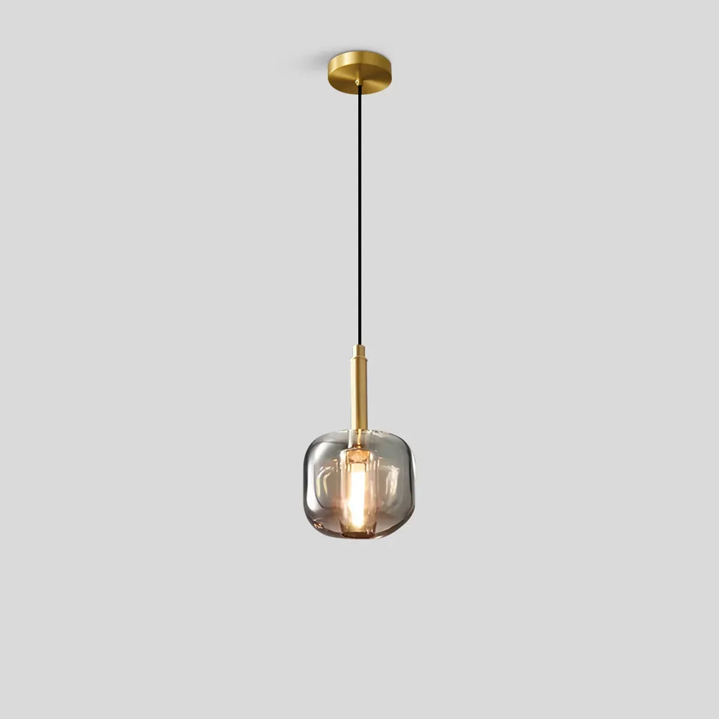 Copper Crystal Pendant Light Multiple Styles Available | Desfino