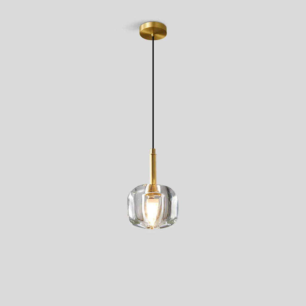 Copper Crystal Pendant Light Multiple Styles Available | Desfino