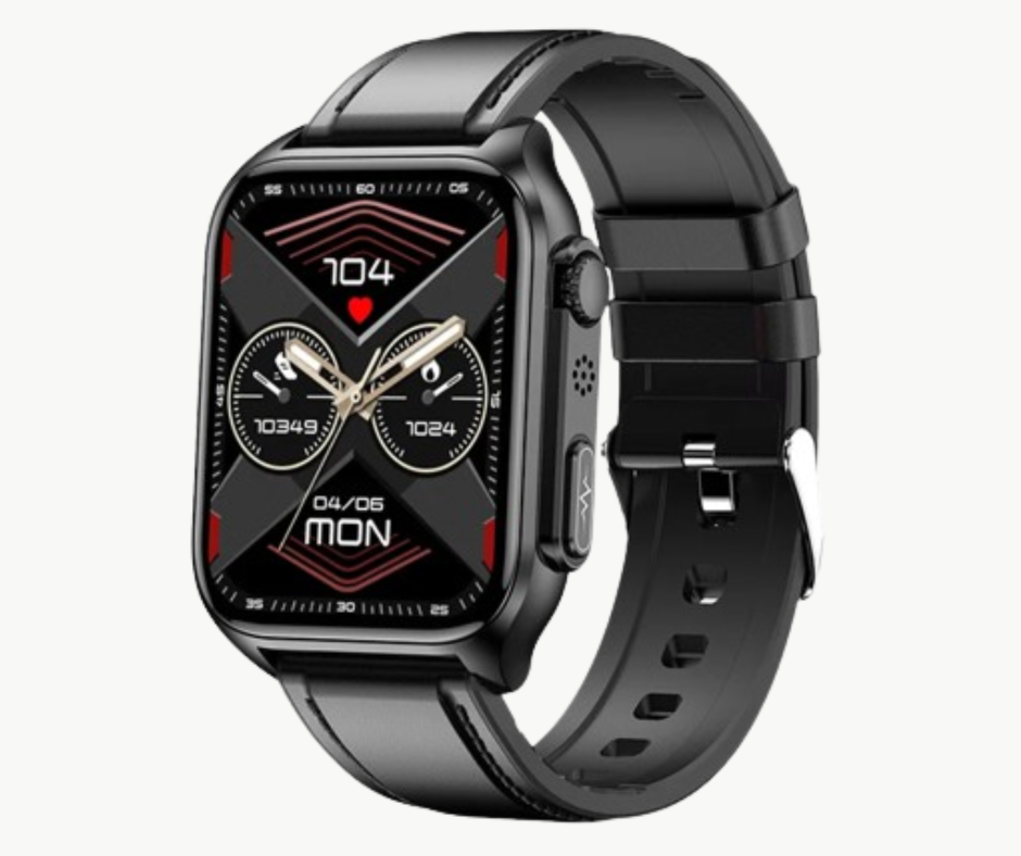 GlucoSense Pro Smartwatch zur Blutzuckermessung — 650-nm-Laser, nicht-invasiv - Desfino