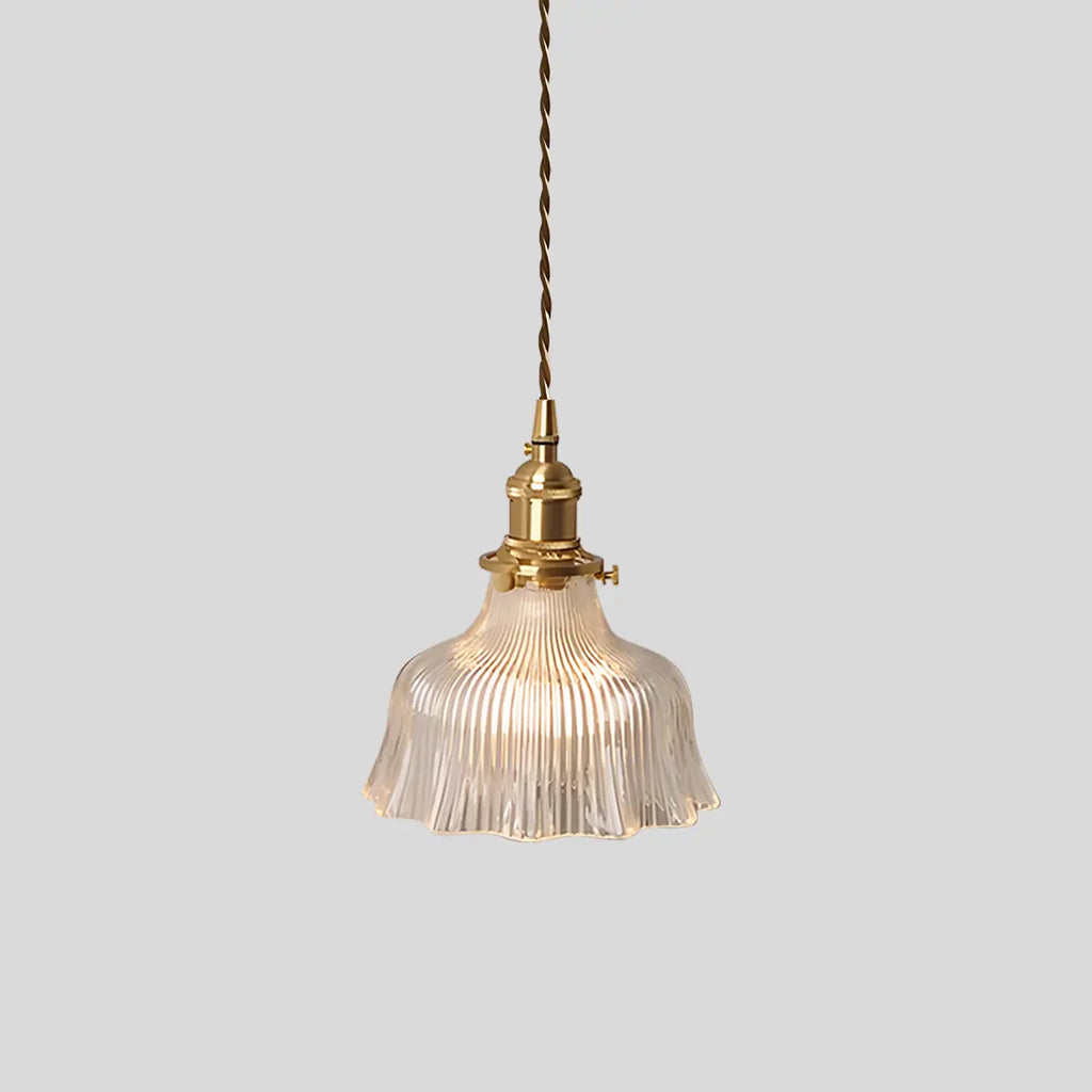Isabel Glass Pendant Light for Kitchen Island | Desfino
