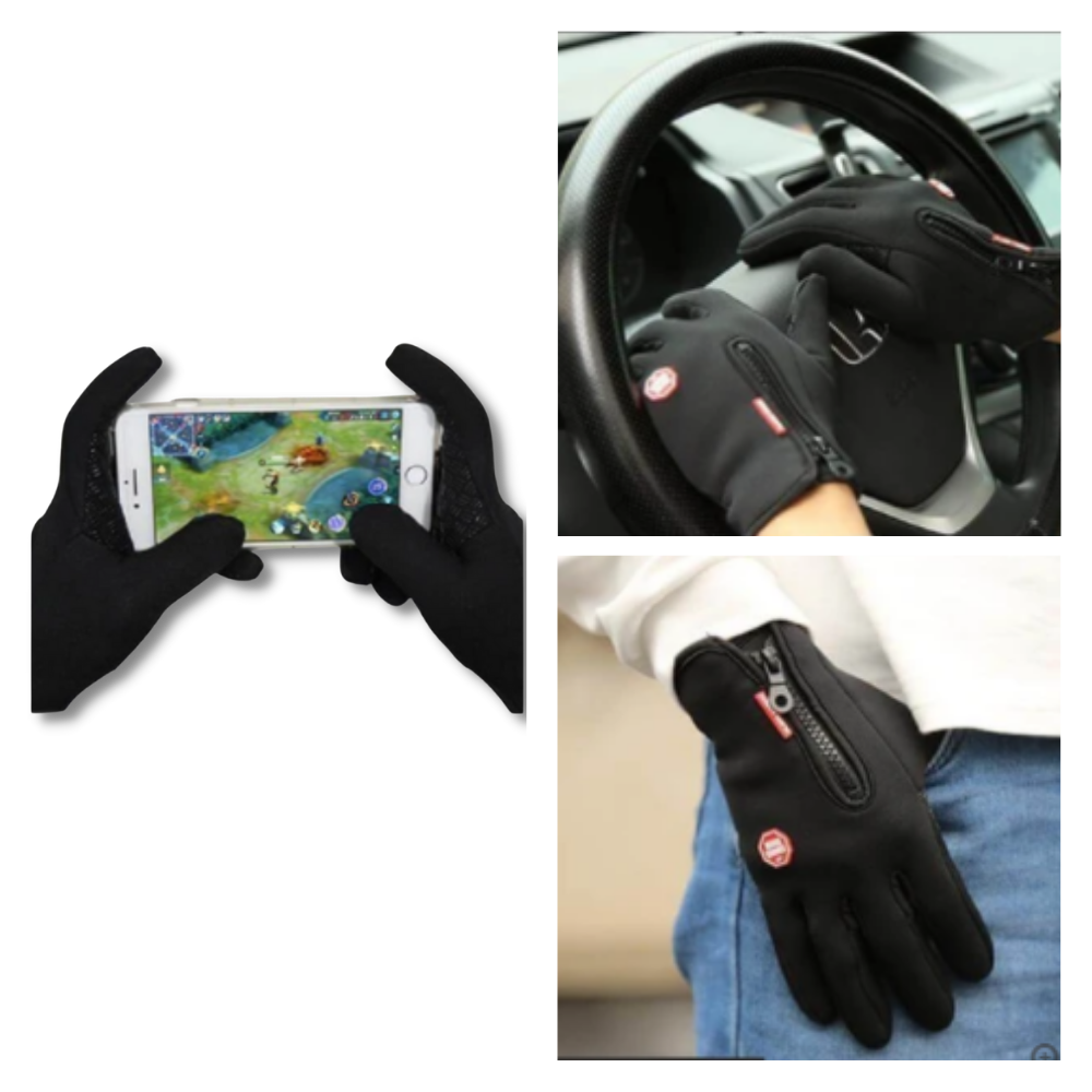 Arctix unisex termohandskar — vattenavvisande, halksäker handflata - Desfino
