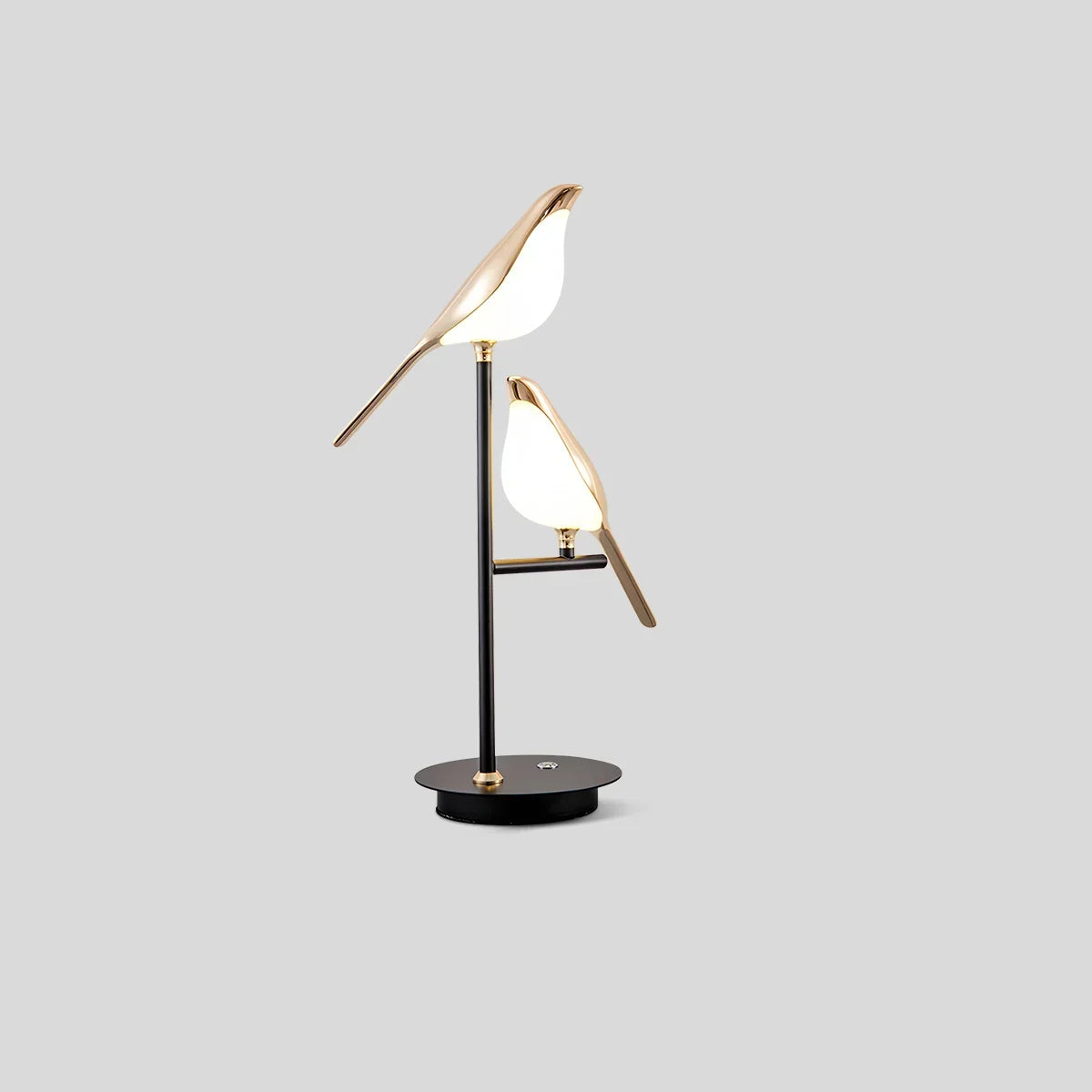 Modern Gold Birds LED Chandelier | Desfino