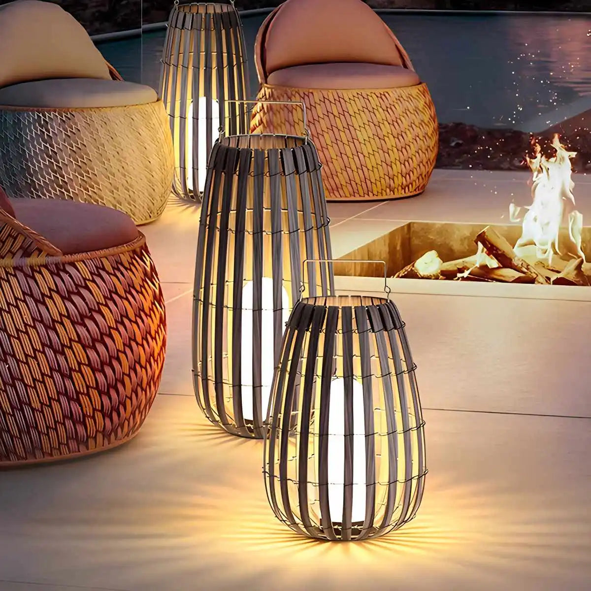 Tengbian Portable Lawn Outdoor Lamp | Desfino