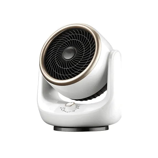 Ventilateur portable silencieux BreezeNova — rotation à 360°, télécommande - Desfino
