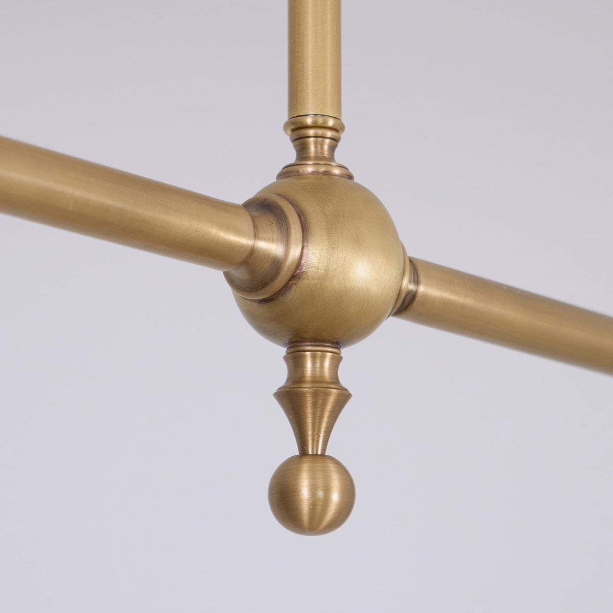 Candeeiro suspenso de vidro vintage AstraVex — Abat-jour branco, design de duas lâmpadas - Desfino