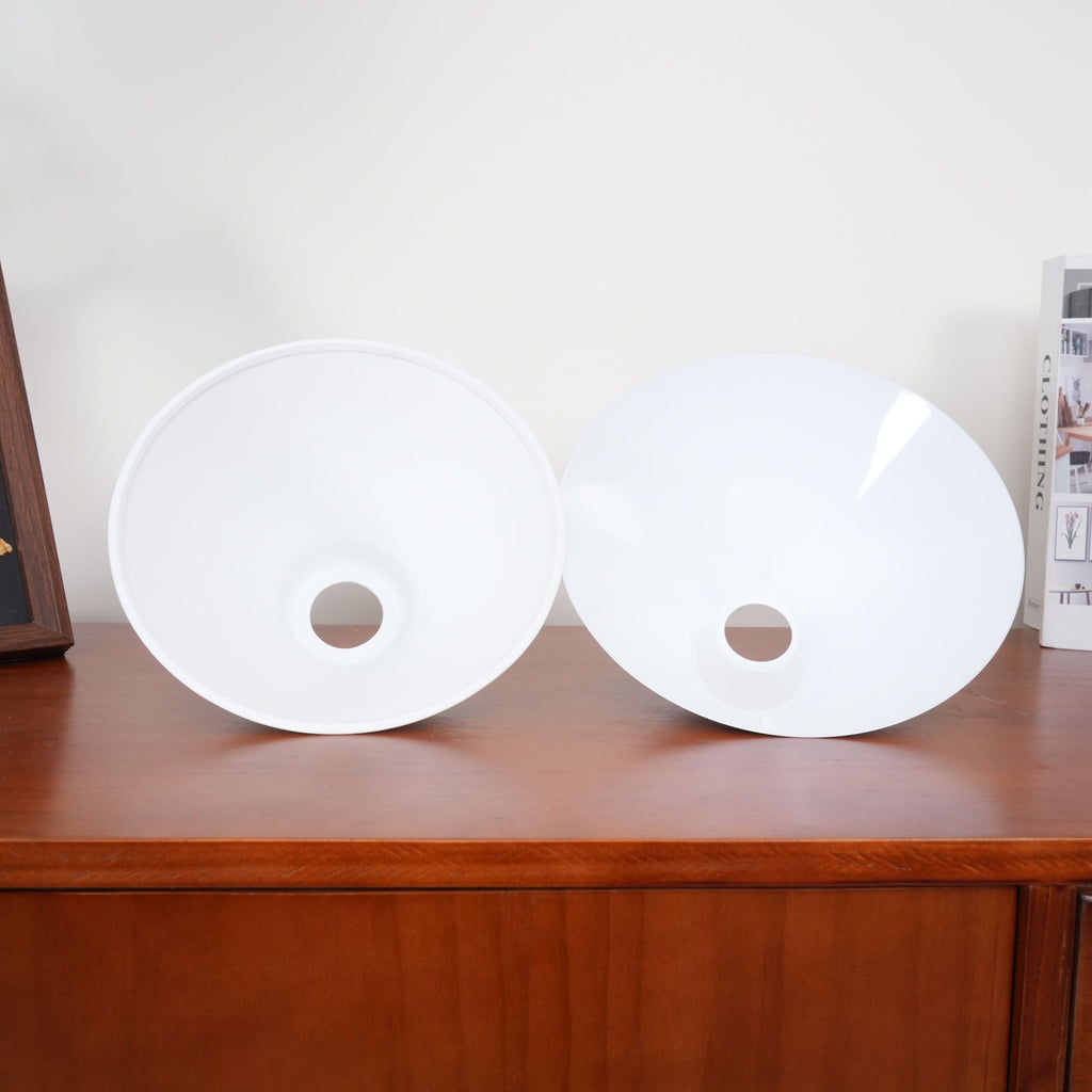 AstraVex Vintage Glass Pendant Light — Minimalist Profile & White Shade