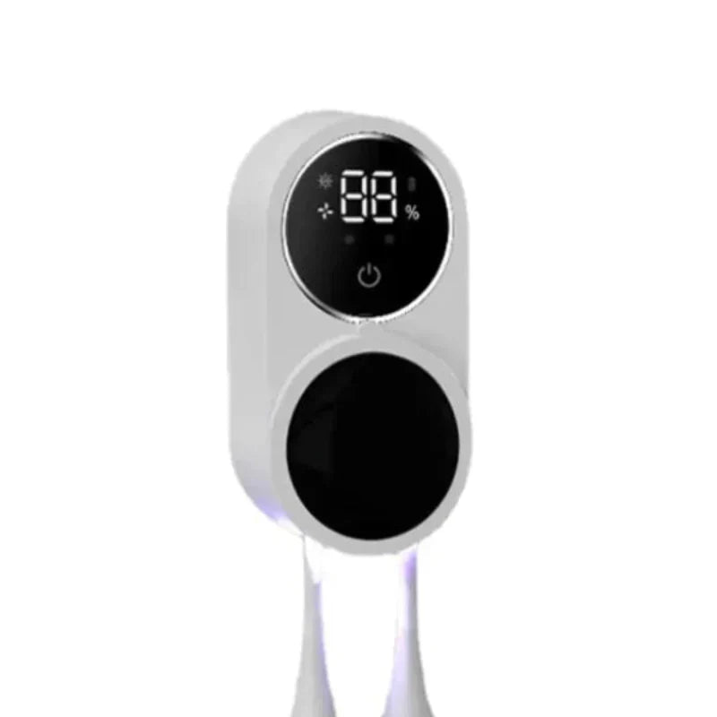 LumaClean automatický UV sterilizátor zubních kartáčků — chytrý hygienický držák - Desfino