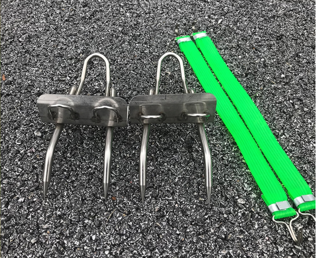 Púas y arnés para trepar árboles SylvaGrip — Acero inoxidable 304 - Desfino