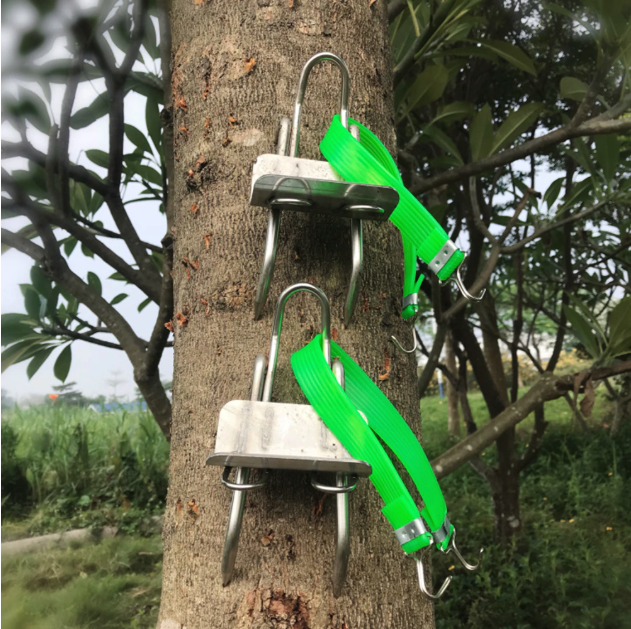 Púas y arnés para trepar árboles SylvaGrip — Acero inoxidable 304 - Desfino