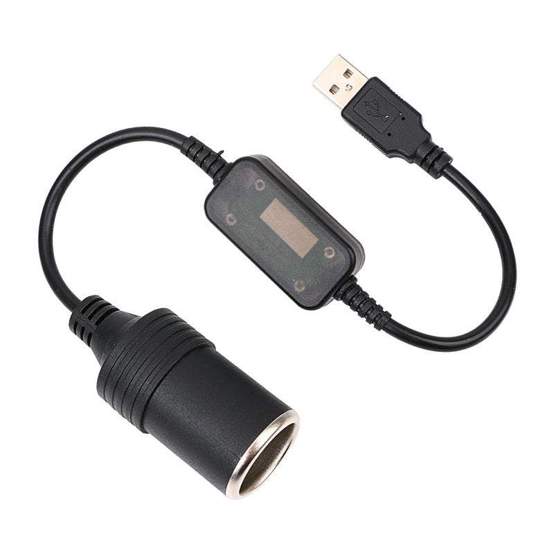Adaptér z USB-A na 12V zásuvku zapalovače — měnič napájení - Desfino