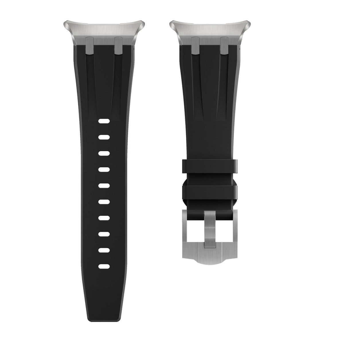 Bracelete de substituição em silicone Vellaro para Samsung Watch Ultra — Fivela de pino - Desfino