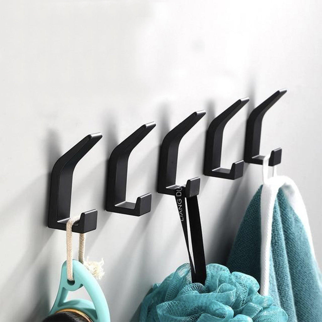Crochets muraux adhésifs LyraNest — Rangement d’entrée sans perçage - Desfino