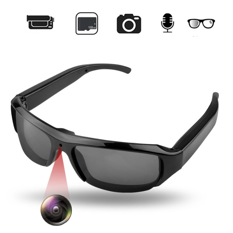TrailSight 1080P-Kamera-Aufnahmebrille - HD-Videoaufnahme - Desfino