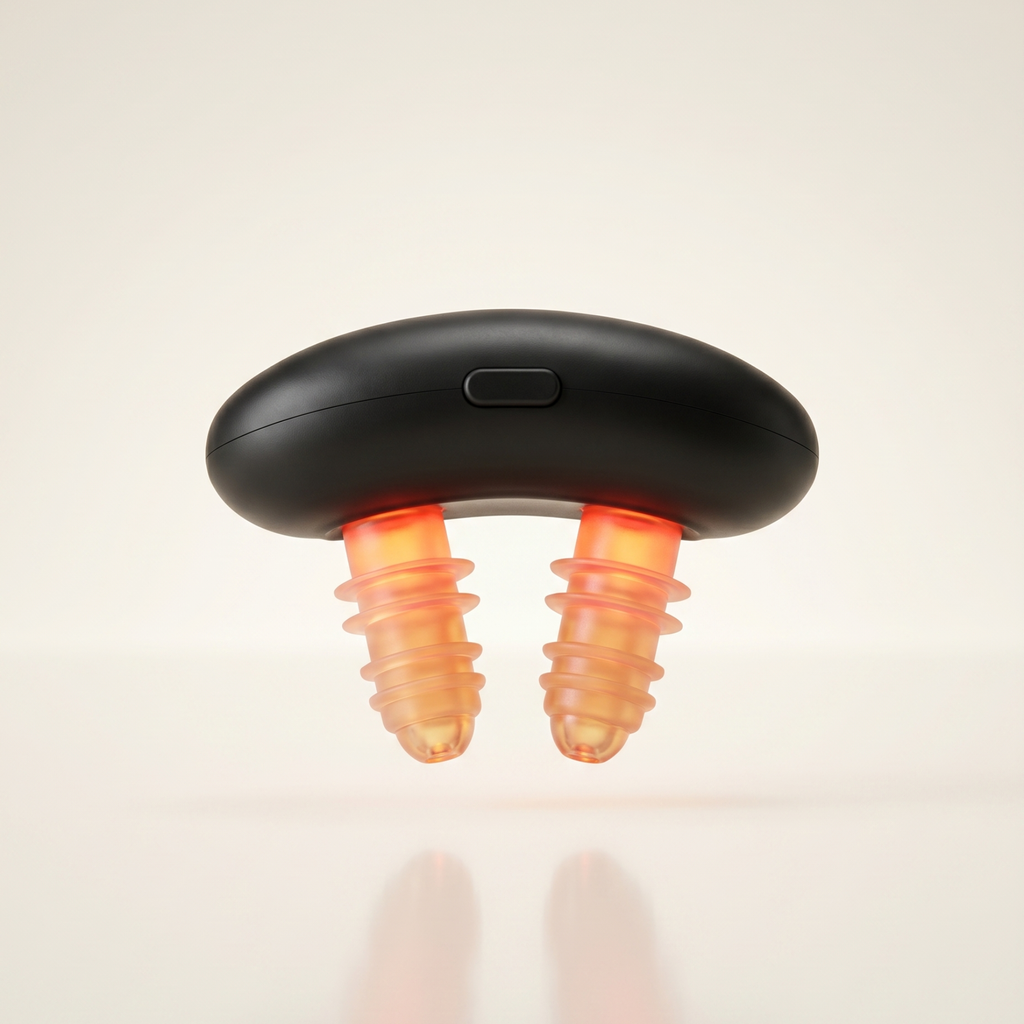 جهاز NasoGlow 650 للأنف بالضوء الأحمر — علاج لمدة 10 دقائق دون لمس