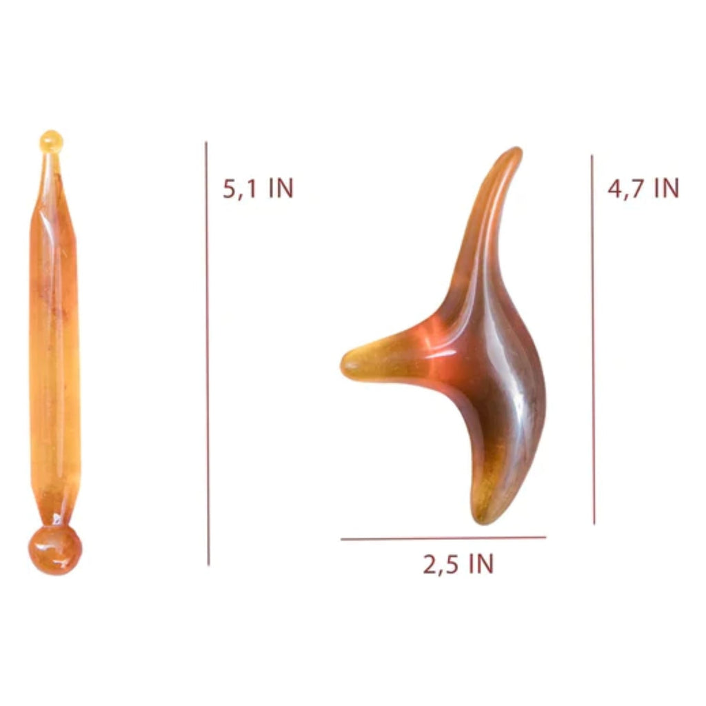Chaussettes de réflexologie SoleComfort — Outil de massage et tableau des points de pression - Desfino