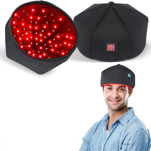 LumaCap Red Light Hair Growth Cap — 120 LEDs, Up to 82% Regrowth - Desfino