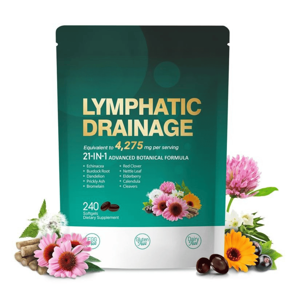 Natural Lymphatic Drainage Complex — Daily Wellness Support - Desfino