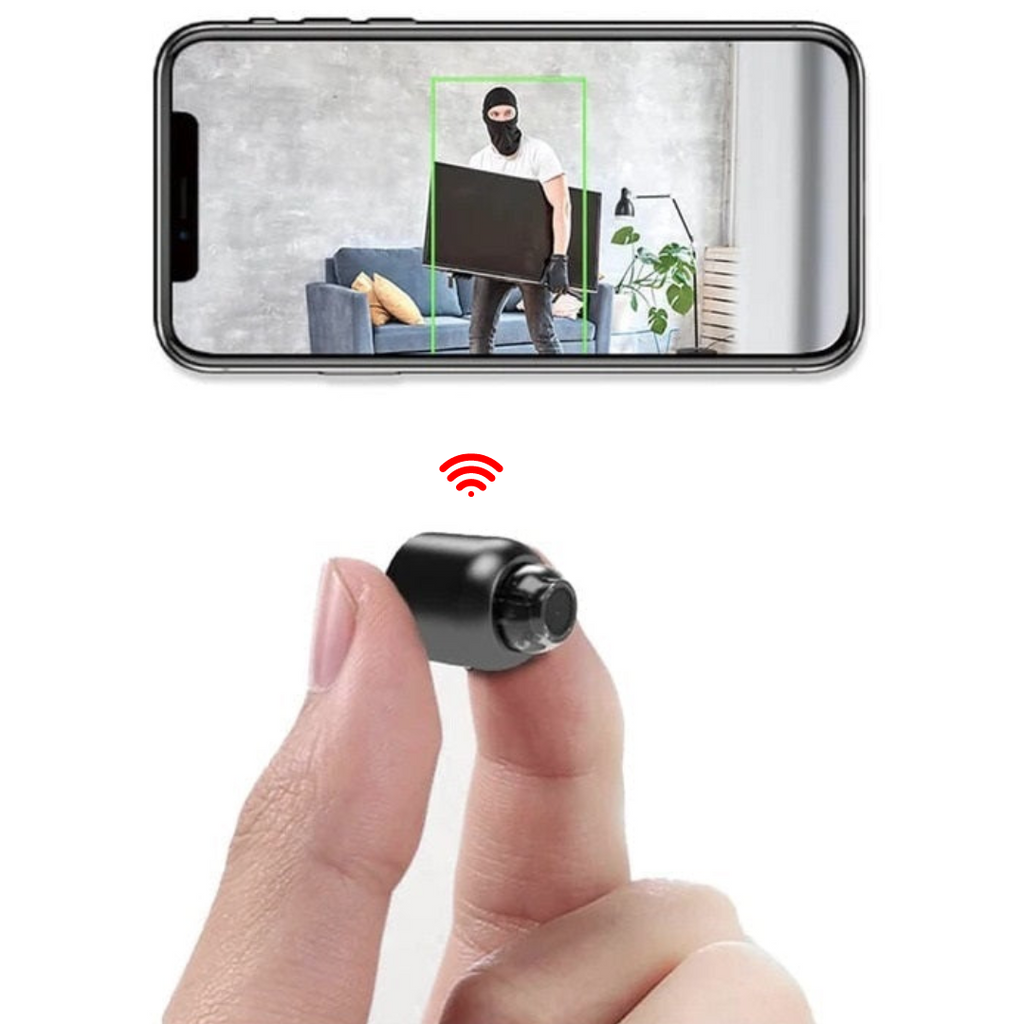 Alera 1080P HD WiFi biztonsági kamera — éjjellátó, távoli telefonos vezérlés - Desfino
