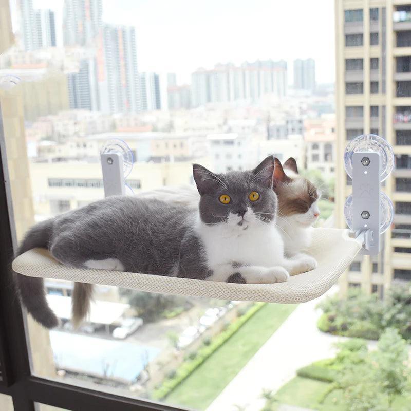 LunaPerch hamac pour chat — étagère lounge pour bains de soleil à 360° - Desfino