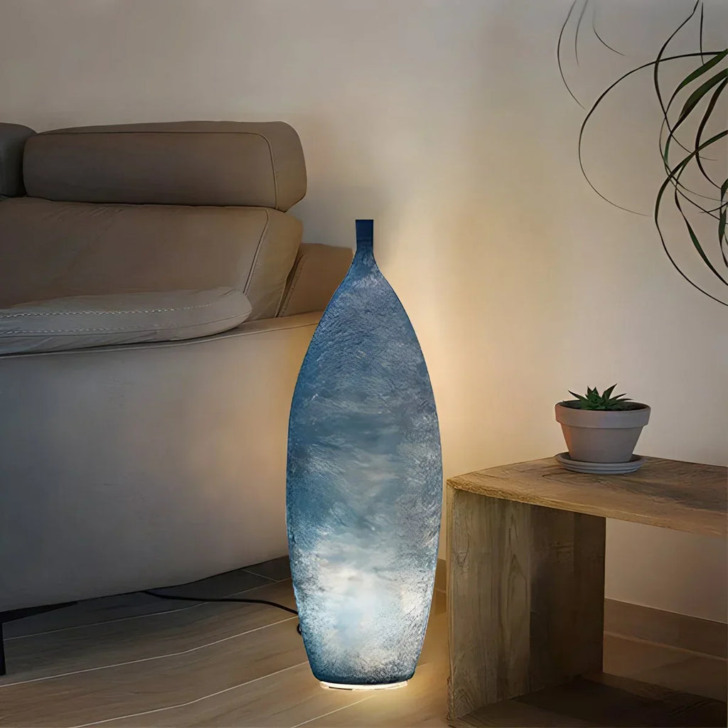 Bunte Vasen-Stehlampe für den Außenbereich | Desfino