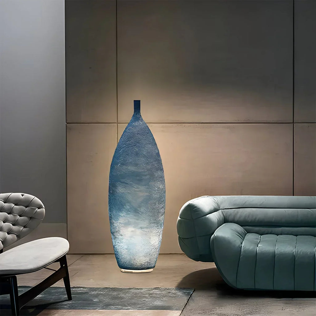 Bunte Vasen-Stehlampe für den Außenbereich | Desfino
