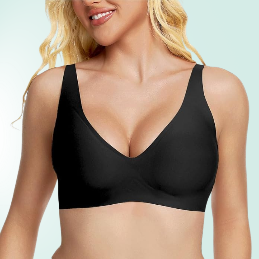 Serivena Vela Seamless Wireless Lift Bra — bezešvá bezdrátová podprsenka s nadzvednutím a hladkou pohodlnou oporou - Desfino
