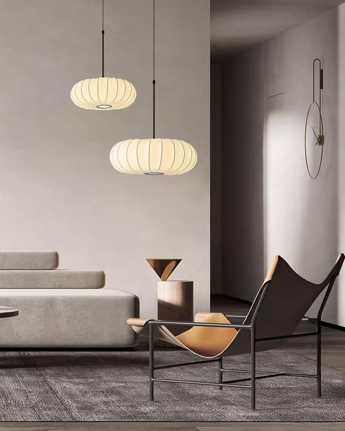 Kirei moderne pendellampe — japansk wabi-sabi-design - Desfino
