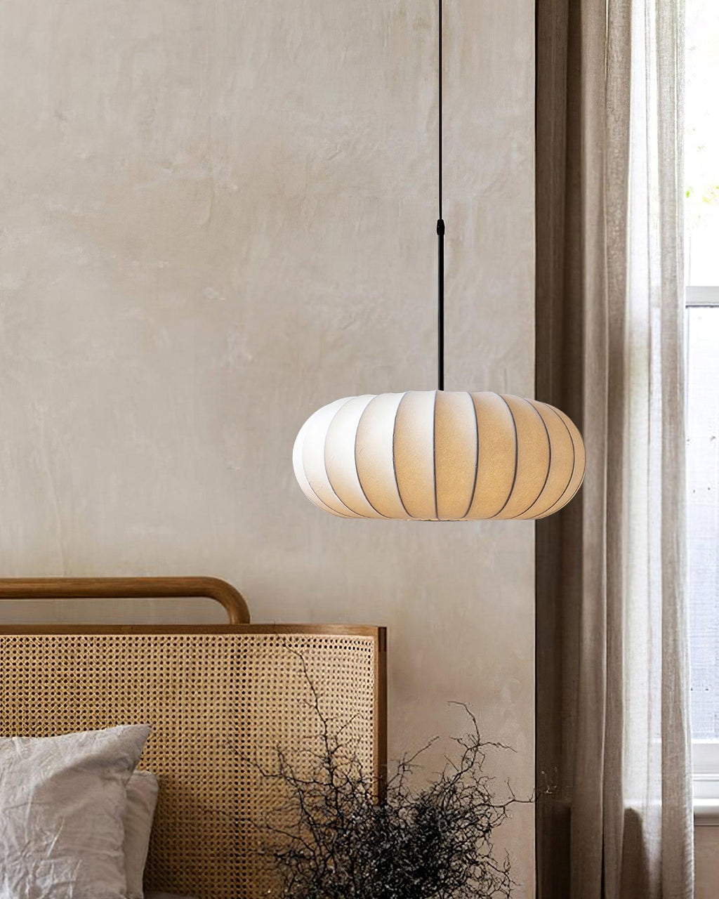 Kirei moderne pendellampe — japansk wabi-sabi-design - Desfino