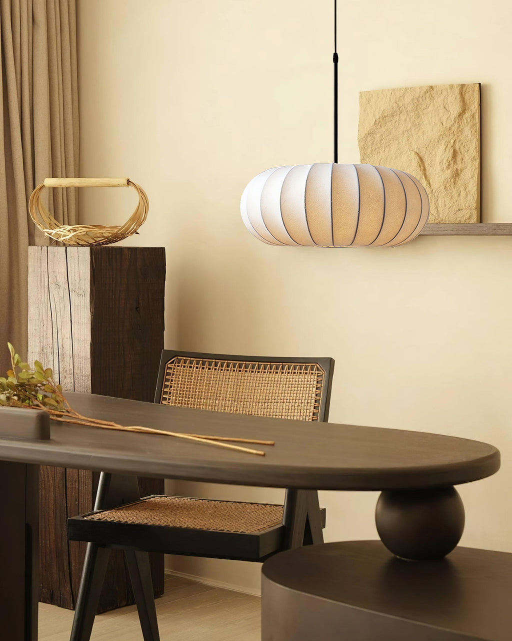 Kirei moderne pendellampe — japansk wabi-sabi-design - Desfino