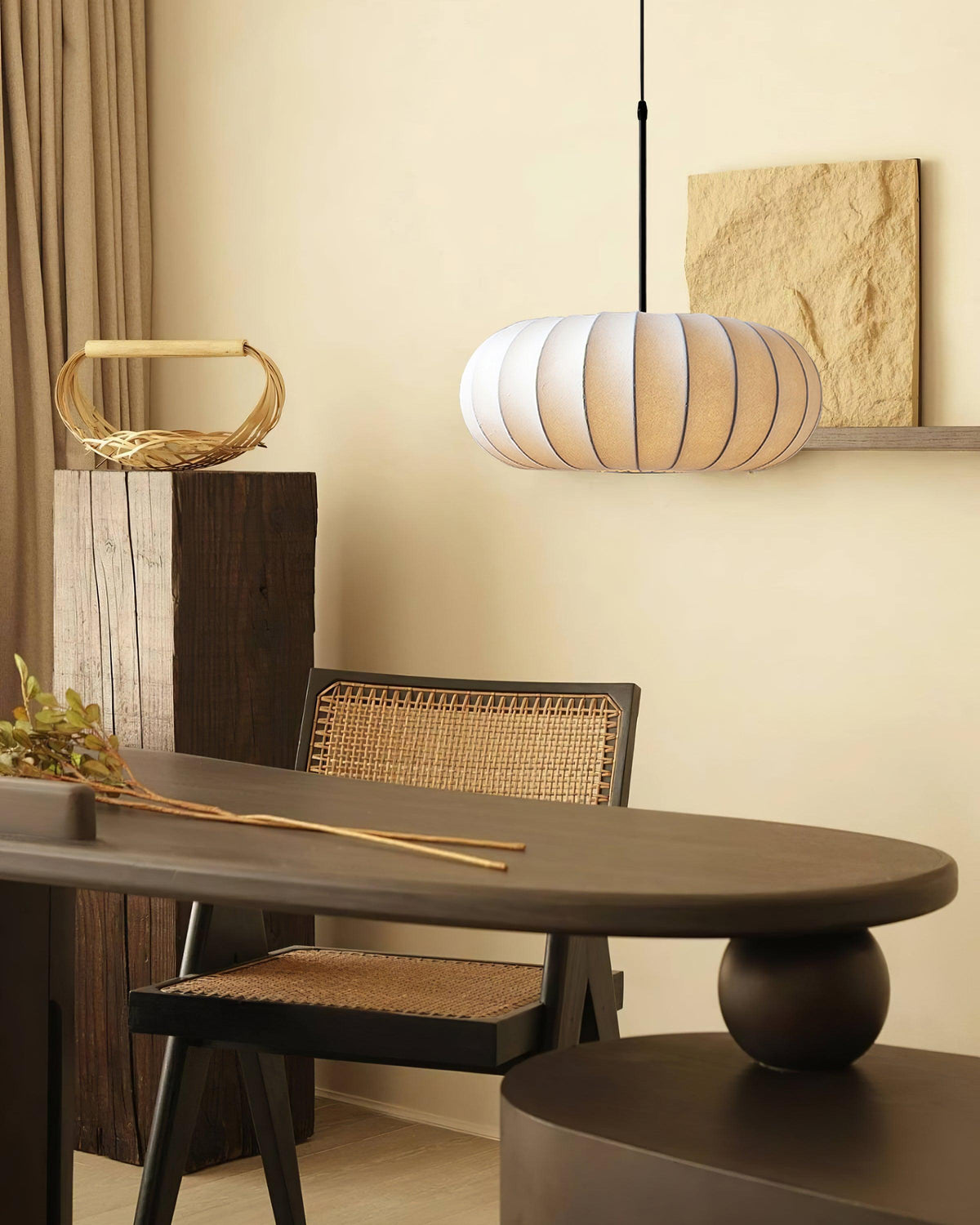 Kirei moderne pendellampe — japansk wabi-sabi-design - Desfino