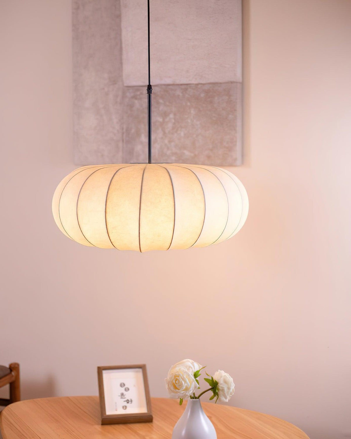 Kirei moderne pendellampe — japansk wabi-sabi-design - Desfino
