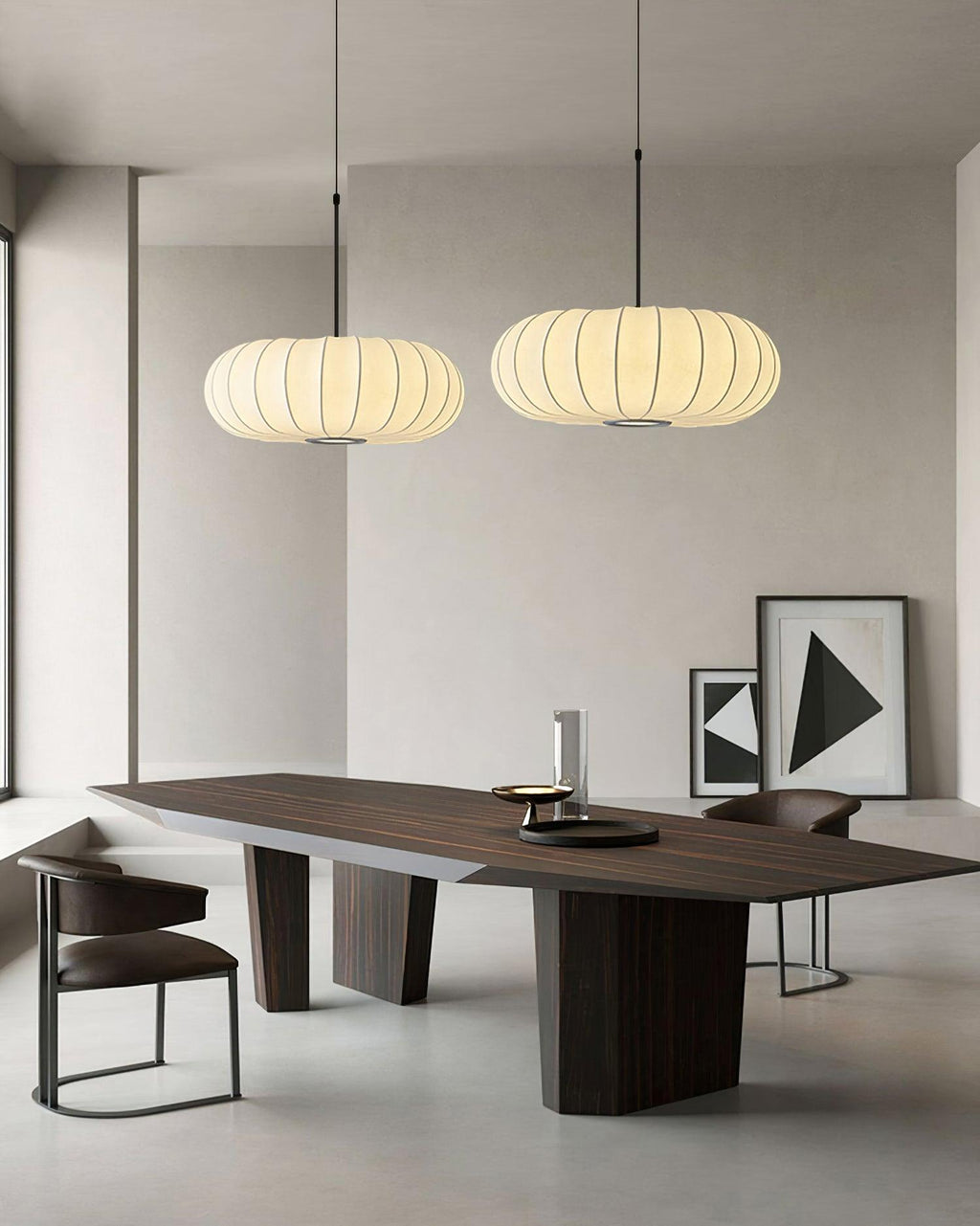 Kirei moderne pendellampe — japansk wabi-sabi-design - Desfino
