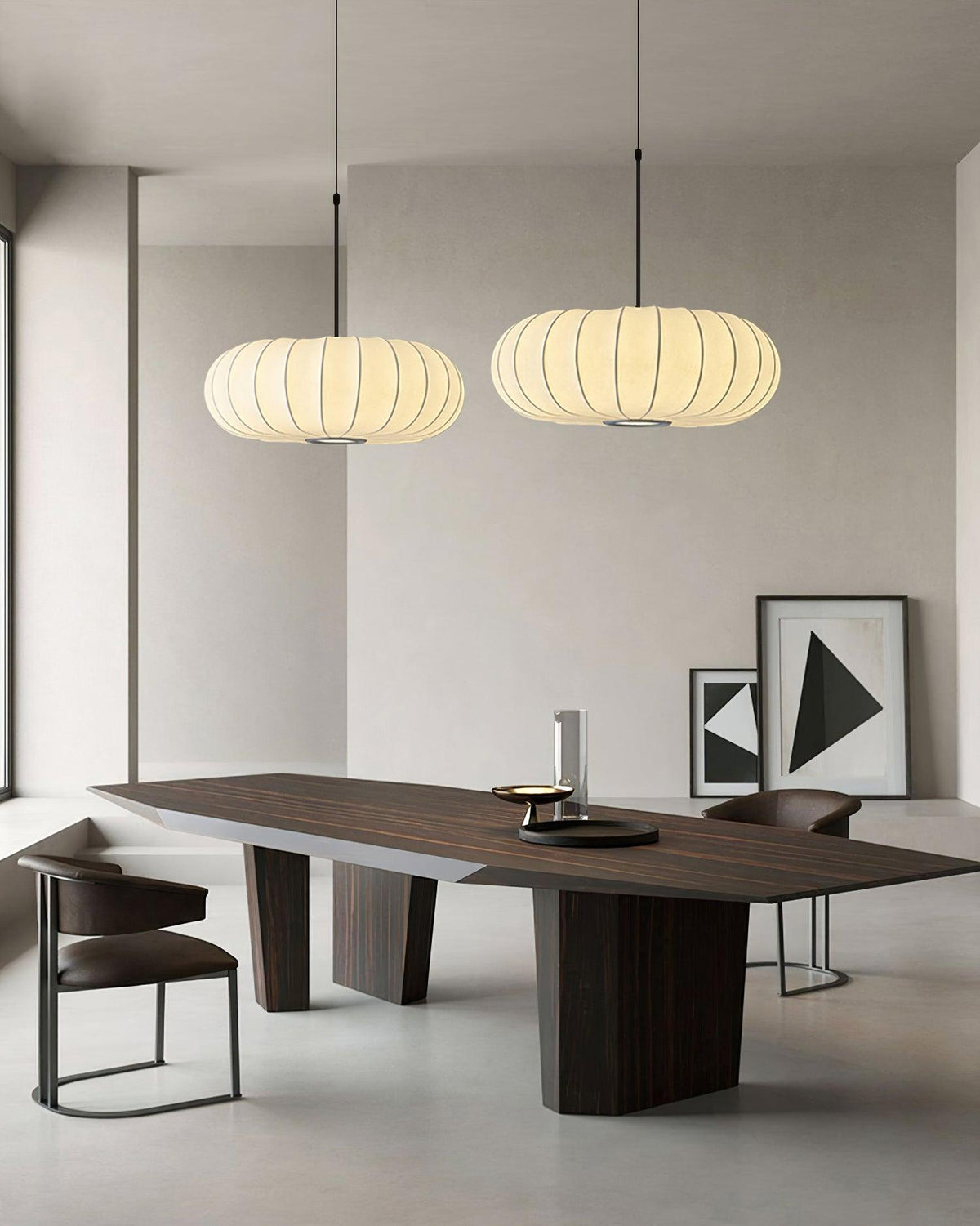 Kirei moderne pendellampe — japansk wabi-sabi-design - Desfino