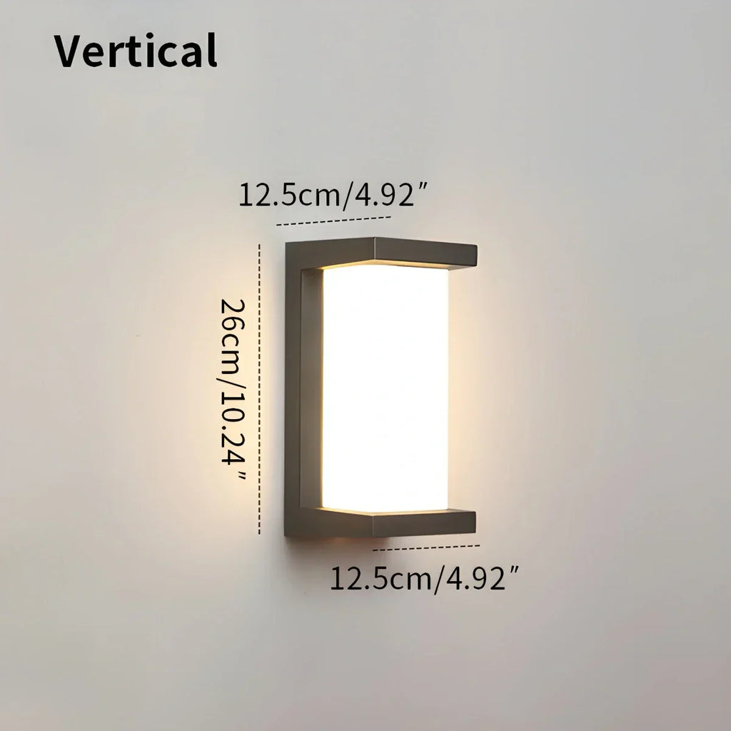 Modern Outdoor LED Waterproof Wall Sconce Porch Light | Desfino