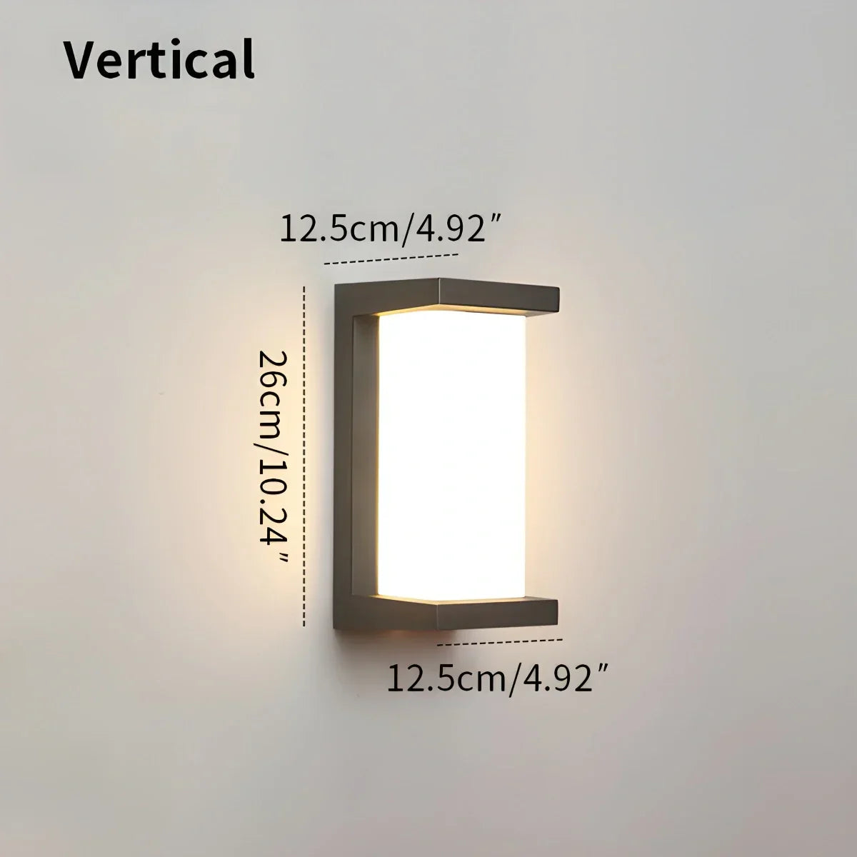 Modern Outdoor LED Waterproof Wall Sconce Porch Light | Desfino