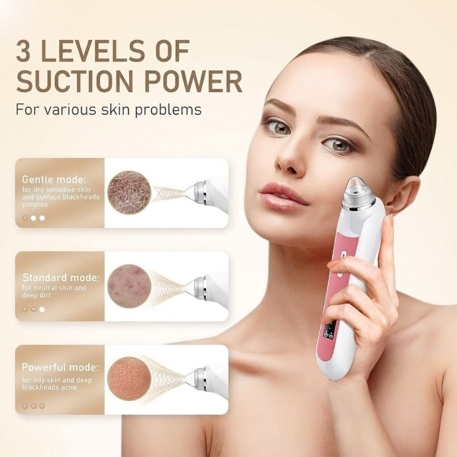 LuminaPore HD Pore Extractor — Real-Time Blackhead Removal | Desfino