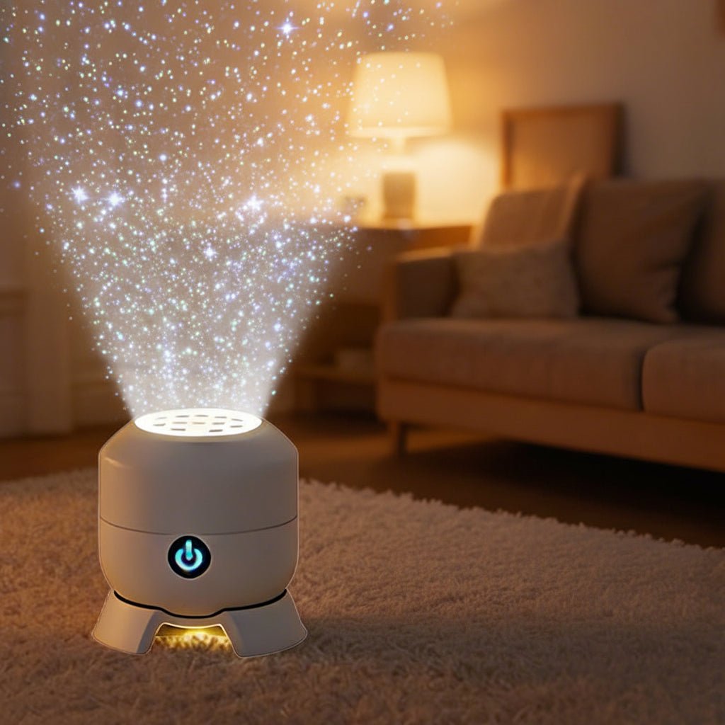 LED-projektorlampe med havbølger — dynamiske bølger, justerbar lysstyrke - Desfino