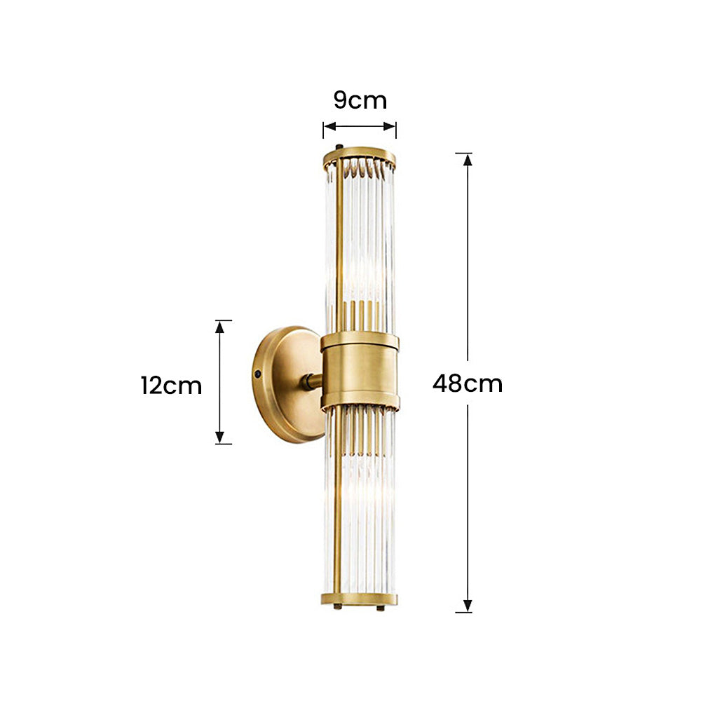 Candeeiro LED de parede para casa de banho LuxGold — Luz suave e criativa - Desfino