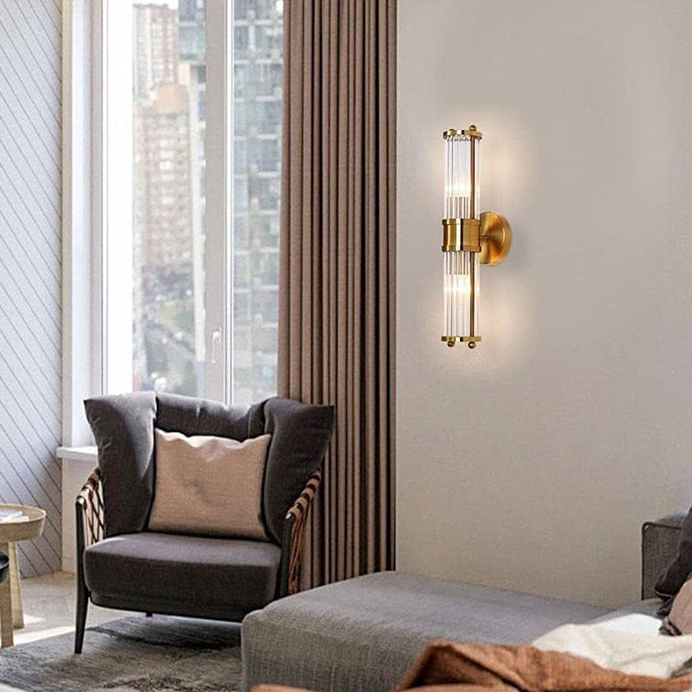 Candeeiro LED de parede para casa de banho LuxGold — Luz suave e criativa - Desfino