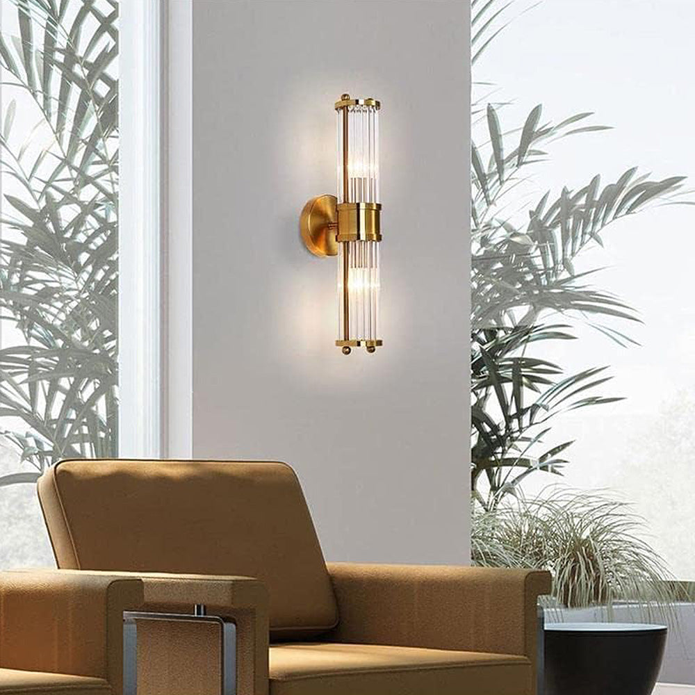 Candeeiro LED de parede para casa de banho LuxGold — Luz suave e criativa - Desfino