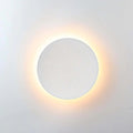 AeroLume Applique murale d’extérieur LED ronde, noire et blanche - Desfino