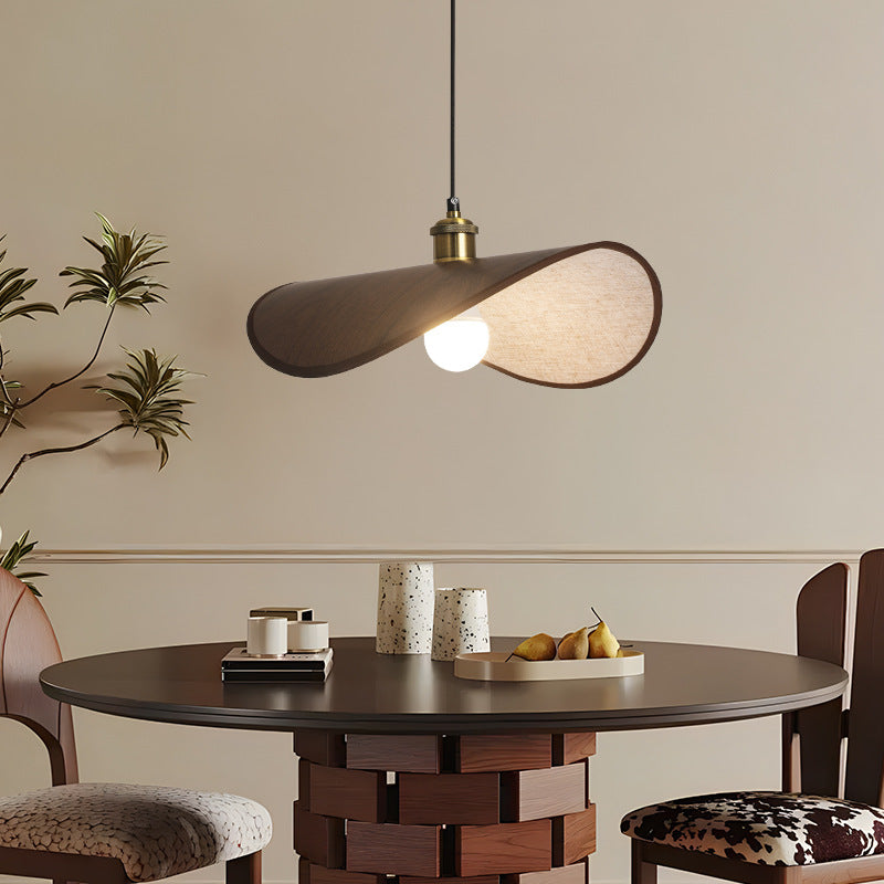 Candeeiro de teto suspenso LED moderno PetalGlow em forma de flor - Desfino